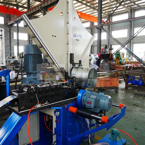 spiral machine sheet metal|spiral duct machine for sale.